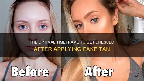 when can you put clothes on after fake tan|how long after applying fake tan.